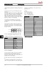 Предварительный просмотр 261 страницы Danfoss VLT AutomationDrive Design Manual