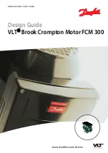 Danfoss VLT Brook Crompton Motor FCM 300 Design Manual предпросмотр