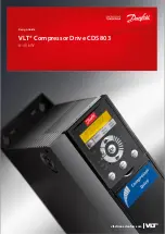 Danfoss VLT CDS 803 Manual preview