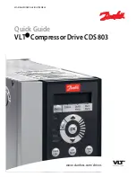 Предварительный просмотр 1 страницы Danfoss VLT CDS 803 Quick Manual