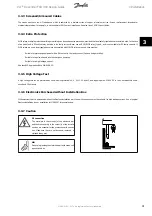 Предварительный просмотр 42 страницы Danfoss VLT Decentral FCD 300 Design Manual