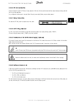 Preview for 54 page of Danfoss VLT Decentral FCD 300 Design Manual