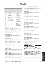 Предварительный просмотр 159 страницы Danfoss VLT Decentral FCD 300 Manual