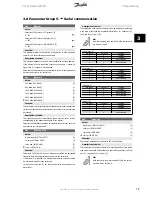 Предварительный просмотр 82 страницы Danfoss VLT Decentral FCD 300 Operating Instructions Manual
