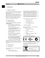 Предварительный просмотр 4 страницы Danfoss VLT DeviceNet MCA 104 Installation Manual