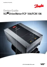 Danfoss VLT DriveMotor FCP 106 Design Manual preview