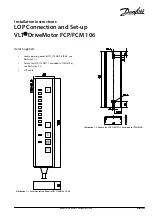 Danfoss VLT DriveMotor FCP 106 Installation Instructions предпросмотр