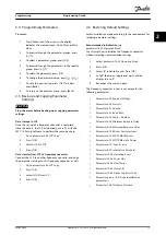 Preview for 15 page of Danfoss VLT DriveMotor FCP 106 Programming Manual