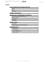 Предварительный просмотр 1 страницы Danfoss VLT FC 300 Operating Instructions Manual
