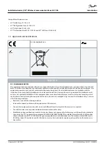 Предварительный просмотр 2 страницы Danfoss VLT FC Series Installation Manual