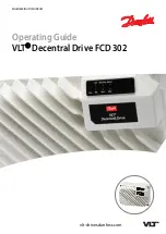 Danfoss vlt fcd 302 Operating Manual предпросмотр