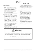 Preview for 4 page of Danfoss VLT FCD 303 Operating Instructions Manual