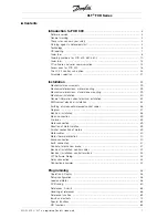 Danfoss VLT FCD 311 Design Manual preview