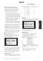 Предварительный просмотр 27 страницы Danfoss VLT FCM 305 Manual