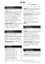 Preview for 60 page of Danfoss VLT FCM 305 Manual