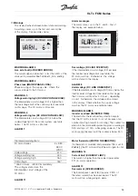 Preview for 95 page of Danfoss VLT FCM 305 Manual