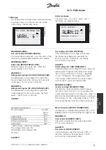 Предварительный просмотр 95 страницы Danfoss VLT FCM 305 Manual