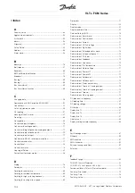 Предварительный просмотр 104 страницы Danfoss VLT FCM 305 Manual