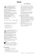 Preview for 4 page of Danfoss VLT FCM Series Manual