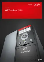 Предварительный просмотр 1 страницы Danfoss VLT Flow Drive FC 111 Design Manual