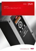 Danfoss VLT HVAC Basic Drive FC 101 Operating Manual preview