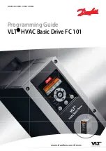 Danfoss VLT HVAC Basic Drive FC 101 Programming Manual preview