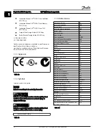 Предварительный просмотр 6 страницы Danfoss VLT HVAC Drive FC 100 Series Design Manual