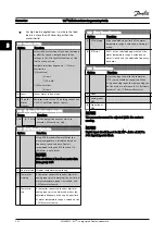 Предварительный просмотр 40 страницы Danfoss VLT HVAC Drive FC 100 Series Programming Manual