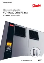 Danfoss VLT HVAC Drive FC 102 Operating Manual предпросмотр
