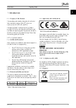 Предварительный просмотр 5 страницы Danfoss VLT HVAC Drive FC 102 Operating Manual