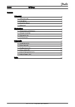 Предварительный просмотр 2 страницы Danfoss VLT HVAC Drive Metasys N2 Operating Instructions Manual