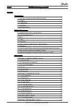 Preview for 2 page of Danfoss VLT HVAC Programming Manual