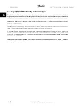 Предварительный просмотр 6 страницы Danfoss VLT HVACDrive Instruction Manual