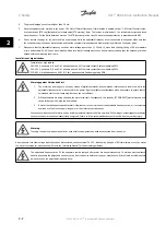 Предварительный просмотр 14 страницы Danfoss VLT HVACDrive Instruction Manual