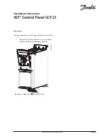 Danfoss VLT LCP 21 Installation Manual preview