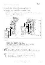 Предварительный просмотр 8 страницы Danfoss VLT MCA121 Design Manual