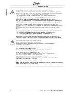 Preview for 8 page of Danfoss VLT MCD 202 Operating Instructions Manual