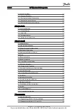 Предварительный просмотр 3 страницы Danfoss VLT Micro Drive FC 51 Series Design Manual