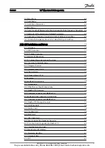 Предварительный просмотр 4 страницы Danfoss VLT Micro Drive FC 51 Series Design Manual