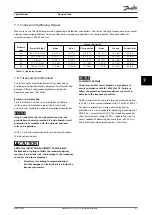 Предварительный просмотр 83 страницы Danfoss VLT Midi Drive FC 280 Design Manual