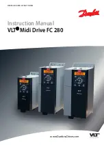 Danfoss VLT Midi Drive FC 280 Instruction Manual preview