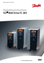 Danfoss VLT Midi Drive FC 280 Operating Instructions Manual предпросмотр