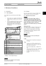Предварительный просмотр 9 страницы Danfoss VLT Midi Drive FC 280 Operating Instructions Manual