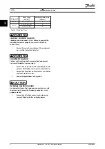 Предварительный просмотр 10 страницы Danfoss VLT Midi Drive FC 280 Operating Manual
