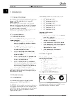 Preview for 4 page of Danfoss VLT PROFIBUS DP MCA 101 Installation Manual