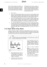 Предварительный просмотр 36 страницы Danfoss VLT series Design Manual