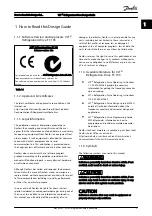 Предварительный просмотр 6 страницы Danfoss VLT Design Manual