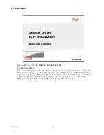 Предварительный просмотр 3 страницы Danfoss VLT Training Manual