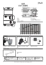 Предварительный просмотр 7 страницы Danfoss VSH Series Instructions Manual