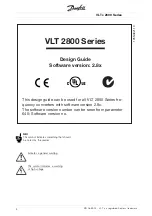 Предварительный просмотр 4 страницы Danfoss VT2800 Series Design Manual